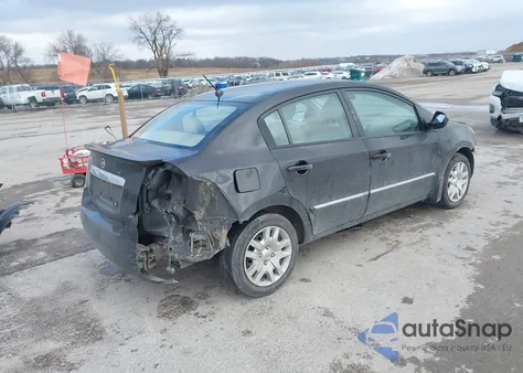 2012 Nissan Sentra 2.0 S z USA, uszkodzony, nr VIN 3N1AB6APXCL605781